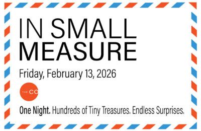 In Small Measure 4x6 postcard